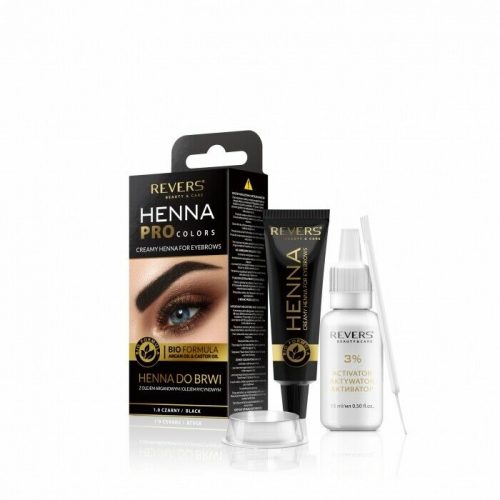 Henna Colore sopracciglia e ciglia 1.0 Black