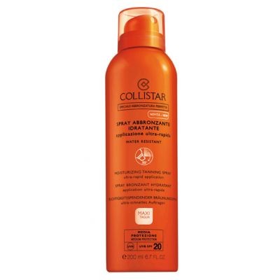 Collistar Spray Abbronzante Idratante applicazione ultra-rapida SPF 20