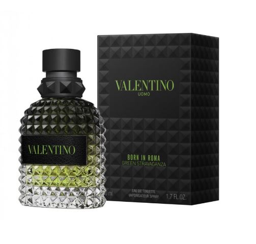 Profumo Valentino Born In Roma Green Stravaganza Uomo Edt 50ml Vapo V02478